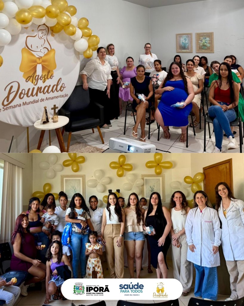 Agosto Dourado: Amamentar é um gesto de amor que transforma vidas